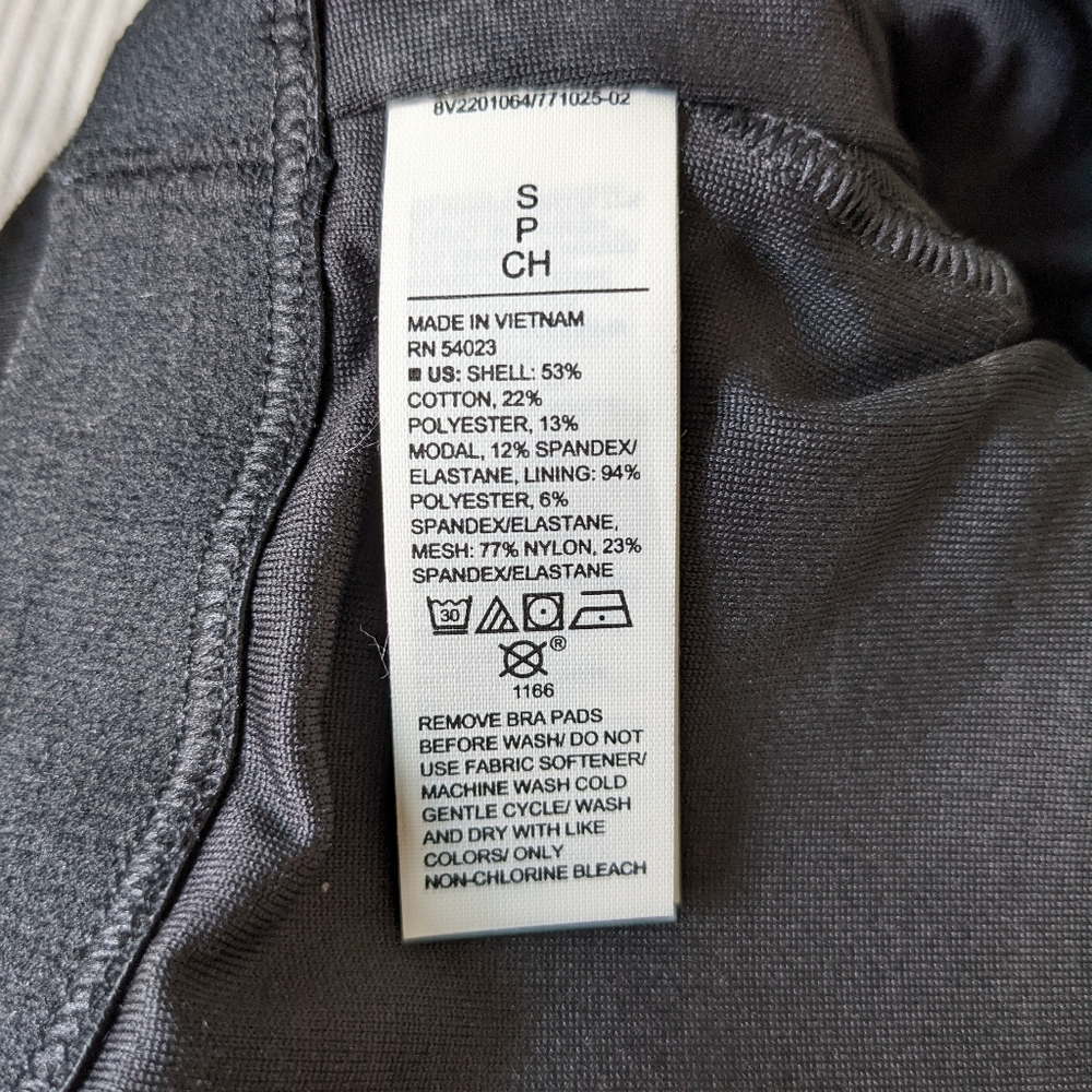NWT Old Navy Light Support PowerChill Longline Sports Bra Tank - Picture 5 of 13